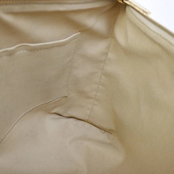 LOUIS VUITTON Totally PM Shoulder Bag Damier Azur Leather White - Picture 15 of 16